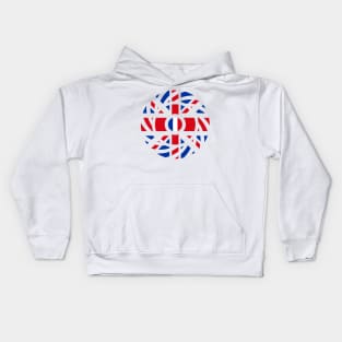 British French Multinational Patriot Flag Series Kids Hoodie